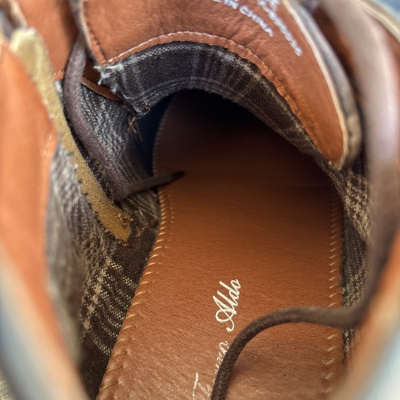 Ferro Aldo Men's Antique Brown Blaine Ankle Boots Size 12 - Picture 15 of 16